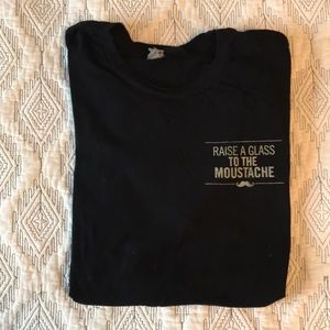 Jameson Whiskey Movember T-Shirt - Black - Large